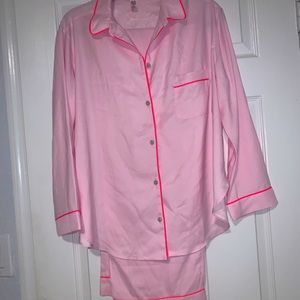 Victoria secret long silk pj set 💓